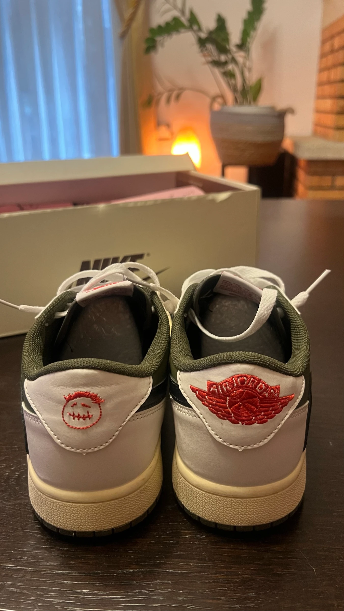Nike Air Jordan 1 Low x Travis Scott Olive | Caixa Incluída – photo 4